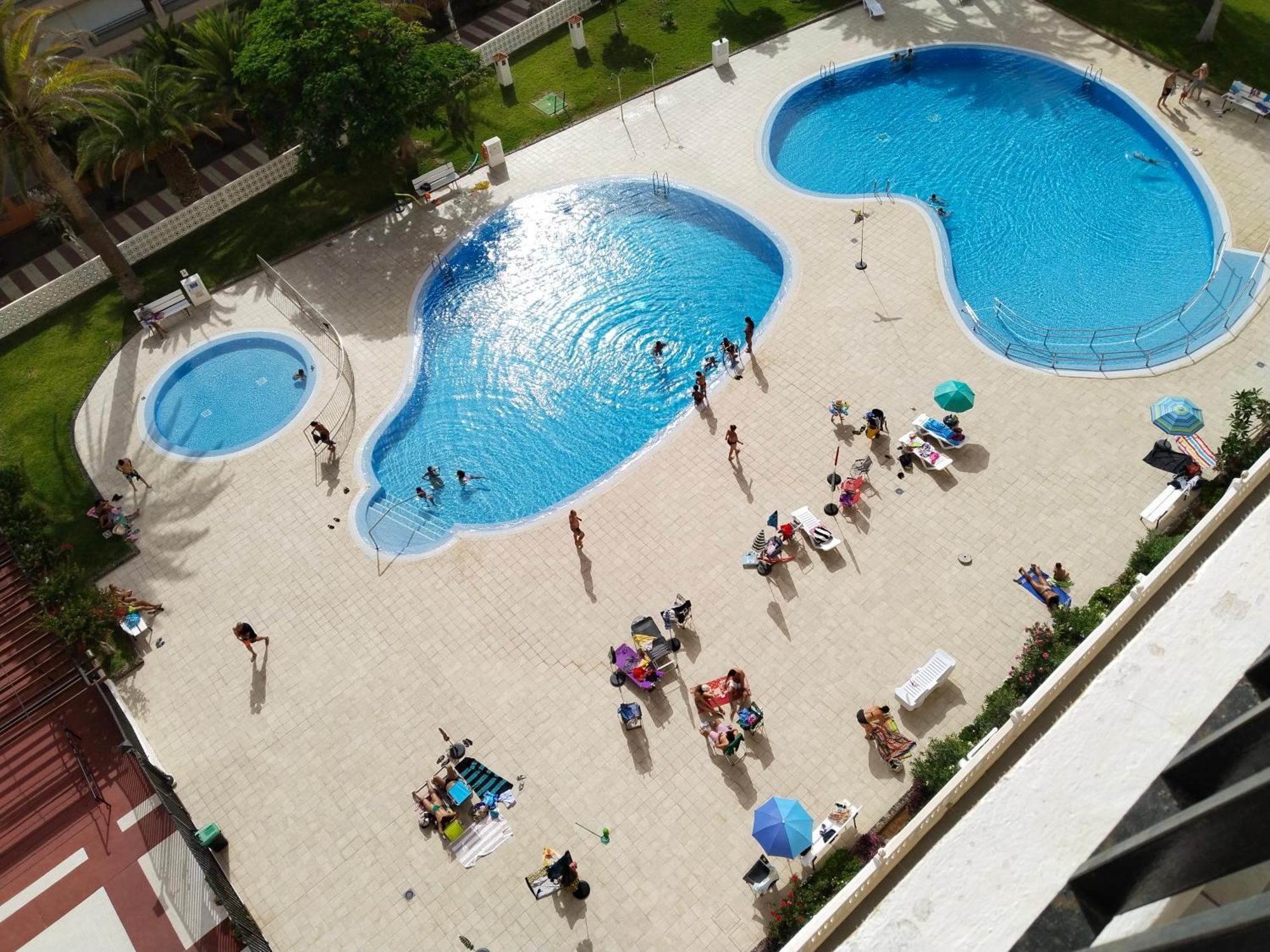 Los Cristianos Appartement Orange Trees Vue Mer Panoramique 外观 照片