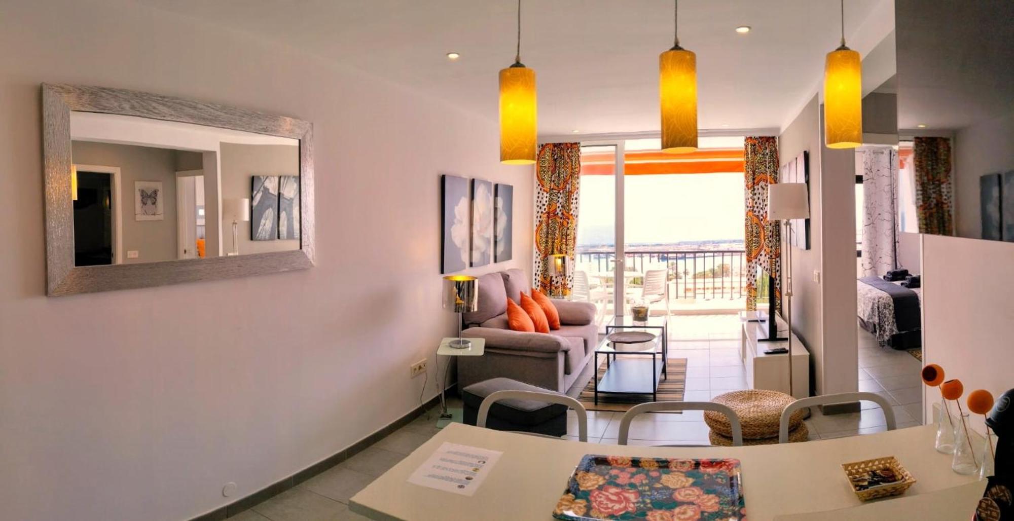 Los Cristianos Appartement Orange Trees Vue Mer Panoramique 外观 照片