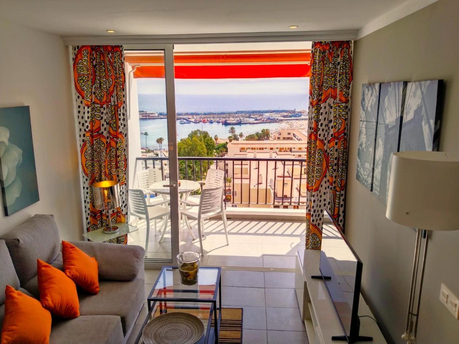 Los Cristianos Appartement Orange Trees Vue Mer Panoramique 外观 照片