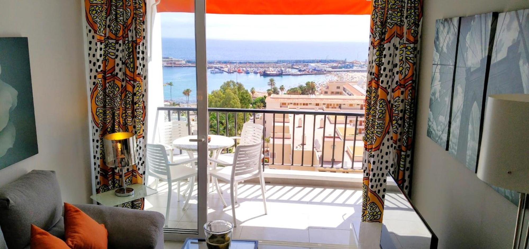 Los Cristianos Appartement Orange Trees Vue Mer Panoramique 外观 照片