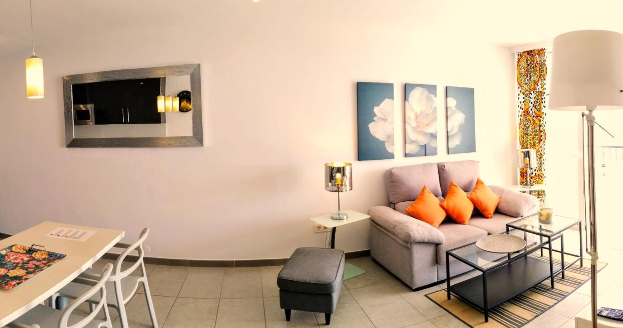 Los Cristianos Appartement Orange Trees Vue Mer Panoramique 外观 照片