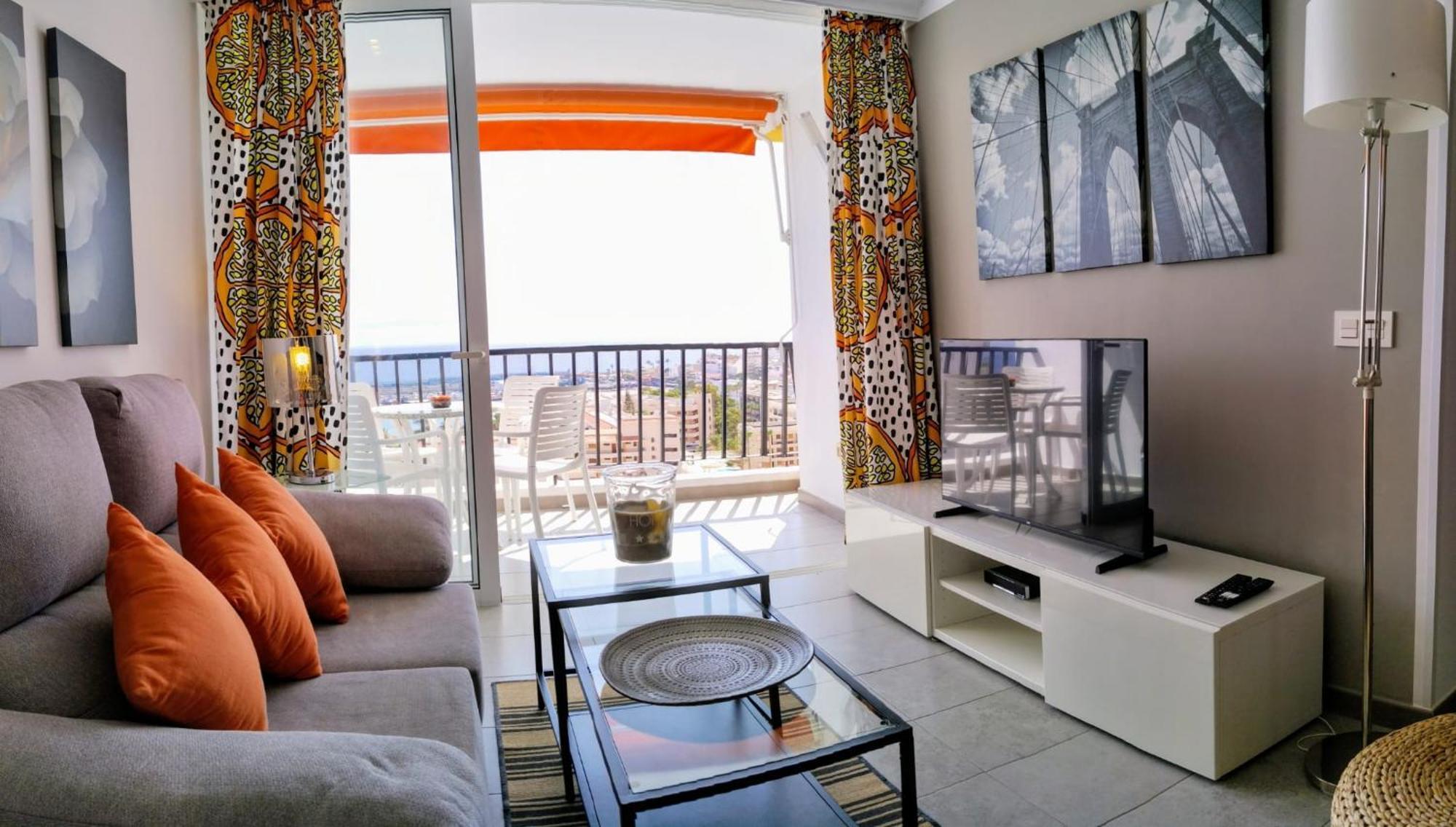 Los Cristianos Appartement Orange Trees Vue Mer Panoramique 外观 照片